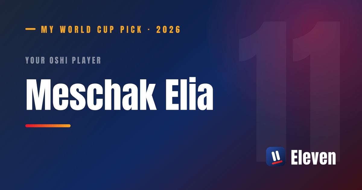 メシャック・エリアを推し選手としてシェアするカード